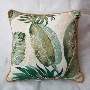 Pier 1 Imports Palm Leaf Pillow